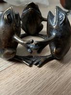 Bronzen Kikkerkring, Ophalen, Gebruikt, Metaal, Dierenbeeld