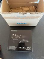 Canon G7x mark III, Audio, Tv en Foto, Fotocamera's Digitaal, Ophalen