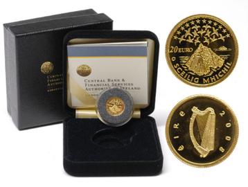 Ierland 20 euro 2008, Culture, .999 goud, gold, proof beschikbaar voor biedingen