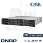 QNAP TS-EC1280U-RP 32Gb refurbished, Info@qnap.com, Ophalen of Verzenden, Nvt, QNAP