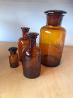 Apothekers flessen, Antiek en Kunst, Antiek | Glas en Kristal, Ophalen of Verzenden