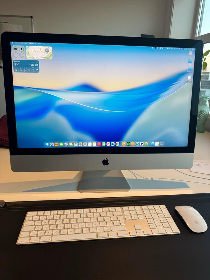 iMac 27" i7 1TB SSD, 64GB RAM 3.8 GHZ 5K scherm- Topstaat!, Computers en Software, Apple Desktops, Zo goed als nieuw, iMac, SSD