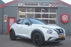 Nissan Juke 1.0 DIG-T Enigma 12 mnd. gar... zwart/wit..., Auto's, Voorwielaandrijving, 12 maanden, Euro 6, 116 pk