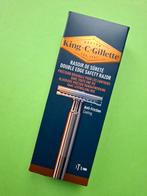 NIEUW - King C Gilette scheermeshouder met 5 mesjes, Verzenden, Nieuw, Gehele gezicht, Verzorging