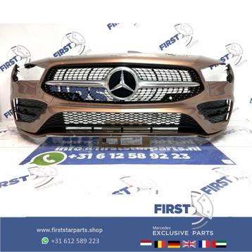 W118 CLA AMG VOORBUMPER ROSE GOLD COMPLEET + DIAMOND GRIL or beschikbaar voor biedingen