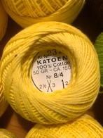 15x Vintage Breikatoen oa Durable groen bruin geel, Hobby en Vrije tijd, Ophalen of Verzenden, Nieuw, Breien of Haken, Wol of Garen