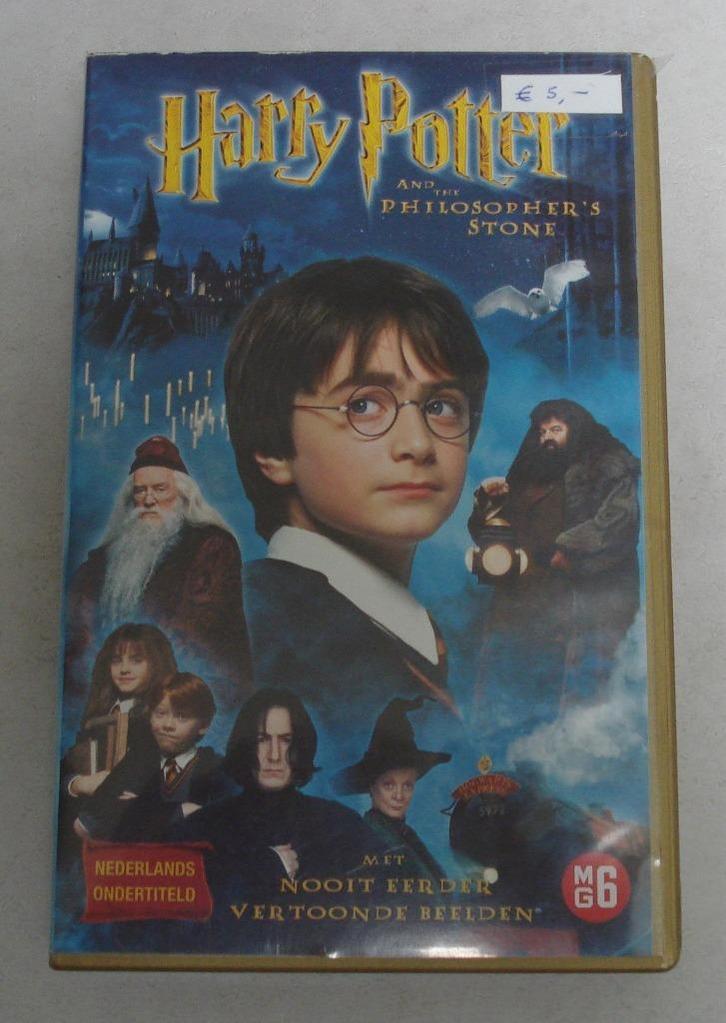 Harry Potter videoband Steen der Wijzen, Verzamelen, Harry Potter, Zo goed als nieuw, Overige typen, Ophalen of Verzenden
