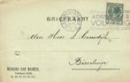 Wijnand van Maanen, Arnhem - 10.1927 - briefkaart, Ophalen of Verzenden, Envelop