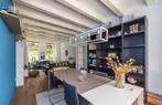 Luxe eettafel, vier stoelen moeten nieuwe zitting krijgen, Huis en Inrichting, Tafels | Eettafels, Ophalen, Eikenhout, 50 tot 100 cm