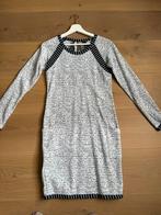 Mooie Blauw/licht grijze Pools jurk, maat 36., Blauw, Ophalen of Verzenden, Zo goed als nieuw, Maat 36 (S)