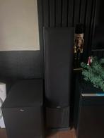 Jamo Studio 160 Vloerstaande Speaker, Gebruikt, Ophalen of Verzenden, 60 tot 120 watt, Front, Rear of Stereo speakers