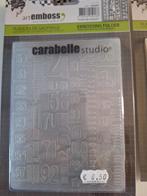 Embossing folder, Hobby en Vrije tijd, Ophalen of Verzenden, Nieuw, Houten stempel