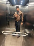 Vintage Leren Redskins Jas, Kleding | Heren, Bruin, Vintage, Overige maten, Ophalen of Verzenden