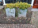 Gratis plantenbakken, Tuin en Terras, Bloembakken en Plantenbakken, Ophalen, Gebruikt, 60 tot 100 cm, Beton