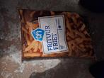 friet voor frituurpan, Ophalen