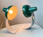 ANVIA 2 X vintage nachtlampje / bureaulampje. Hoogervorst., Zo goed als nieuw, Metaal, Minder dan 50 cm, Vintage Retro Dutch Design.