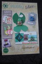 Tijdschrift HOBBY IDEE met 3 knipvellen, Boeken, Tijdschriften en Kranten, Ophalen of Verzenden, Zo goed als nieuw, Overige typen