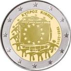 2 euro Cyprus 2015 UNC - 30 jaar Europese Vlag, Postzegels en Munten, Munten | Europa | Euromunten, Verzenden, Cyprus, 2 euro