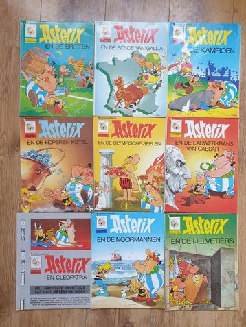 Asterix Collectie – 9 stripboeken – Dargaud-uitgaven – €3,50 beschikbaar voor biedingen