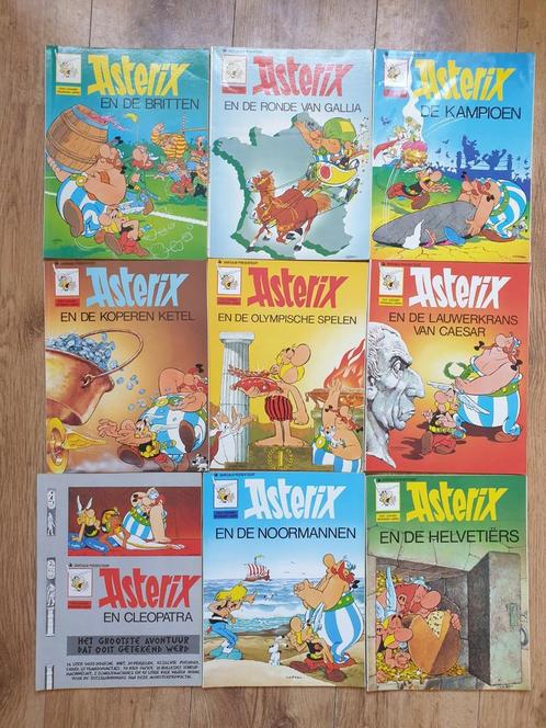 Asterix Collectie – 9 stripboeken – Dargaud-uitgaven – €3,50, Boeken, Stripboeken, Gelezen, Meerdere stripboeken, Ophalen of Verzenden