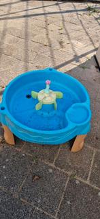 watertafel blauw met speeltje in het midden, Ophalen, Gebruikt