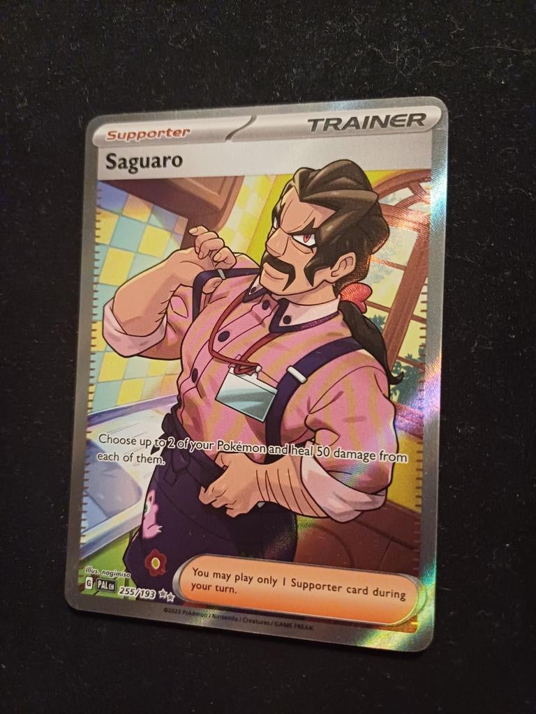 Pokémon Saguaro - 255/193, Ophalen of Verzenden, Losse kaart