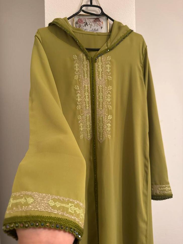 Nieuwe Jeleba - Nooit Gedragen, Kleding | Dames, Jurken, Nieuw, Groen, Ophalen of Verzenden