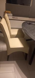 Stoel, Huis en Inrichting, Stoelen, Ophalen, Overige kleuren, Leer, Zo goed als nieuw