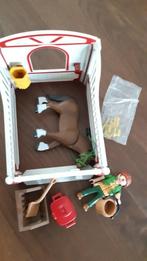 Playmobil: paard met stal en verzorger, Ophalen, Zo goed als nieuw, Complete set