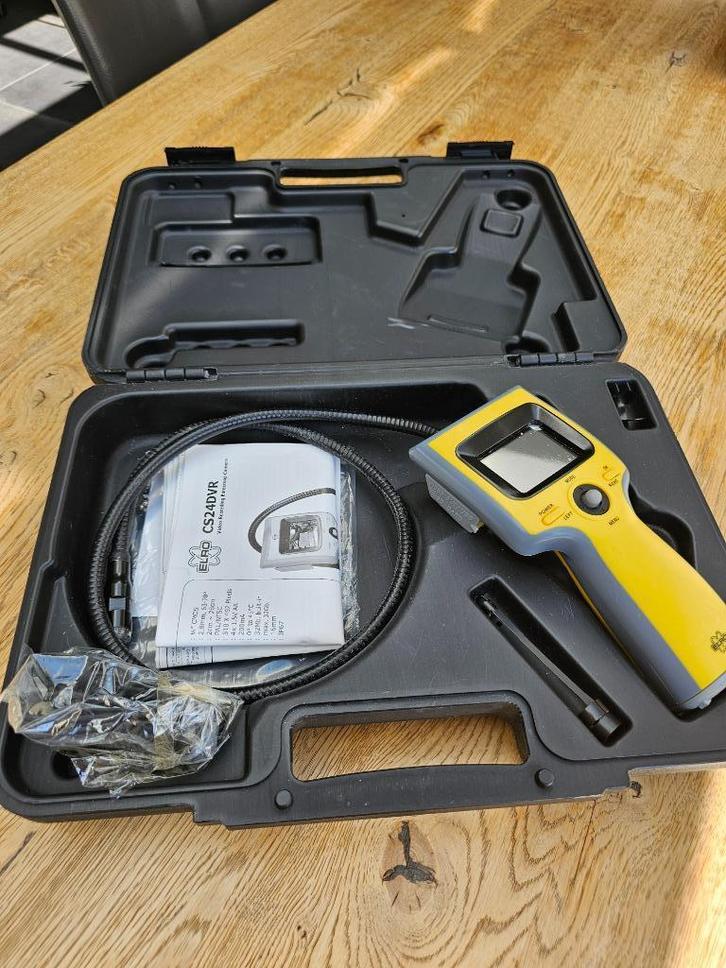 Elro CS24DVR video recording borescope camera, Doe-het-zelf en Verbouw, Gereedschap | Handgereedschap, Zo goed als nieuw, Ophalen of Verzenden
