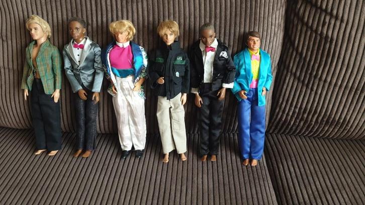 Barbie Ken poppen, Verzamelen, Poppen, Zo goed als nieuw, Pop, Ophalen of Verzenden