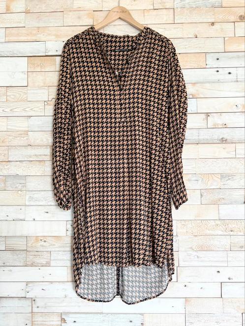 Expresso prachtige tuniek of jurk bruin/zwart, maat 40, Kleding | Dames, Jurken, Nieuw, Maat 38/40 (M), Bruin, Knielengte, Ophalen of Verzenden