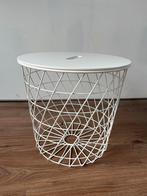 IKEA Bijzettafel met Opbergruimte, Huis en Inrichting, Tafels | Bijzettafels, Ophalen, Minder dan 45 cm, Minder dan 55 cm, Metaal of Aluminium