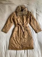 Max Mara Trenchcoat met Bontkraag, Ophalen of Verzenden, Zo goed als nieuw, Maat 38/40 (M), Beige