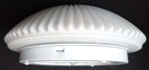 Happy Light plafonnière -vintage plafondlamp van Happy Light, Huis en Inrichting, Lampen | Plafondlampen, Gebruikt, Glas, Metaal