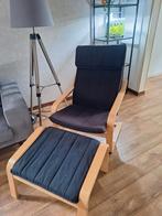 Ikea poäng fauteuil met voetenbank, Ophalen, Gebruikt
