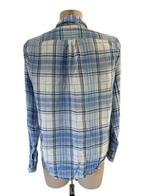 Ralph Lauren blouse linnen S, Blauw, Ophalen of Verzenden, Zo goed als nieuw, Maat 36 (S)