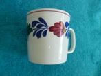 1x Boerenbont koffie beker melk beker 7,5 cm Boch Boerenbond, Ophalen of Verzenden, Zo goed als nieuw, Aardewerk, Boerenbont