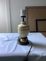 2 x schemerlamp voet groot en klein met bronzen voet, Huis en Inrichting, Lampen | Tafellampen, Ophalen of Verzenden, Zo goed als nieuw