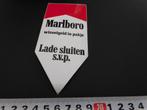 sticker MARLBORO wisselgeld in het pakje Lade sluiten s.v.p., Ophalen, Zo goed als nieuw, Bedrijf of Vereniging