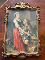 Reproductie François Boucher- het mooie keukenmeisje, Antiek en Kunst, Kunst | Schilderijen | Klassiek, Ophalen