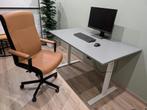 Bureaustoel, Huis en Inrichting, Bureaustoelen, Ophalen, Zo goed als nieuw, Beige, Bureaustoel