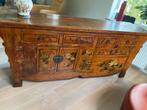 vintage chinees tibetaans dressoir, Ophalen, Zo goed als nieuw, 25 tot 50 cm, 200 cm of meer