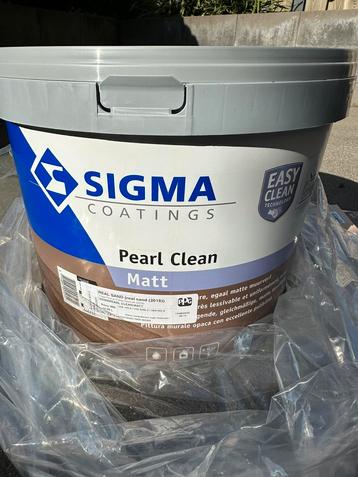 Nieuw! Sigma Pearl clean Matt 10L  beschikbaar voor biedingen