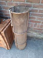 Oude vintage visfuik fuiklamp hanglamp nautisch, N, N, Ophalen of Verzenden, Zo goed als nieuw