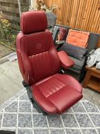 Alfa Romeo 156 Momo Stoel - Rood Leder, Auto-onderdelen, Interieur en Bekleding, Ophalen, Gebruikt, Alfa Romeo