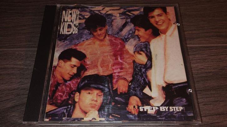 New Kids On The Block - Step By Step, Cd's en Dvd's, Cd's | Pop, Zo goed als nieuw, 1960 tot 1980, Ophalen of Verzenden