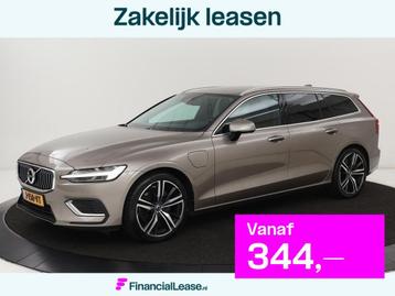 Volvo V60 2.0 T6 Recharge AWD Business Pro | Leder | Trekhaa beschikbaar voor biedingen
