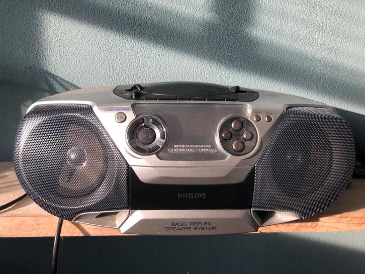 Retro Philips AZ1310 CD Soundmachine, Audio, Tv en Foto, Walkmans, Discmans en Minidiscspelers, Minidisc-recorder, Verzenden