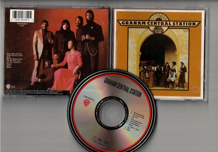 GRAHAM CENTRAL STATION CD same title, Cd's en Dvd's, Cd's | R&B en Soul, Zo goed als nieuw, 1960 tot 1980, Ophalen of Verzenden
